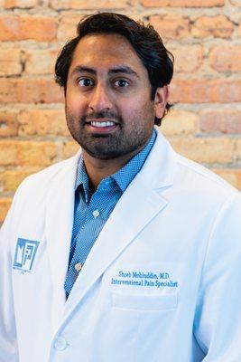 Dr. Shoeb Mohiuddin-- Board Certified Anesthesiologist and Interventional Pain Management Specialist