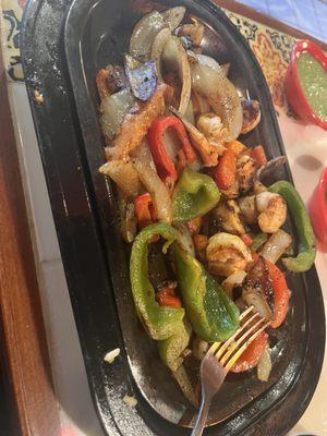 Shrimp Fajitas