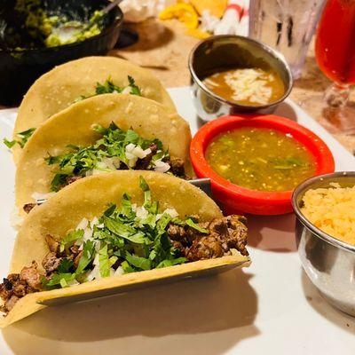 I love Tacos de Carne Asada