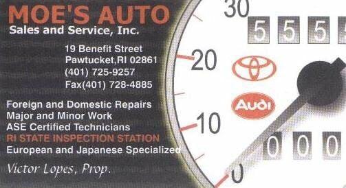 Moe's Auto Sales & Service