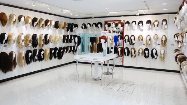 Private wig room