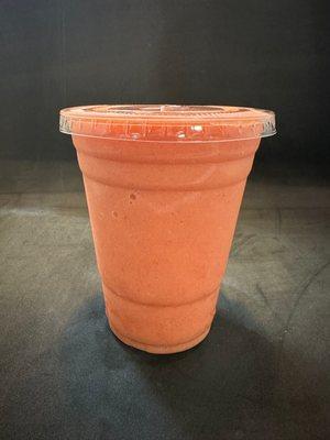 Tropical Delight Smoothie (Pineapple, Mango, Strawberry, Banana, Orange Juice and Ice)