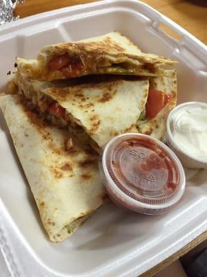 Quesadilla Lunch Special