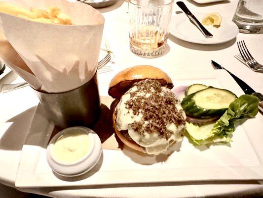 Truffle burger