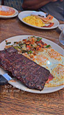 Skirt Steak & Eggs