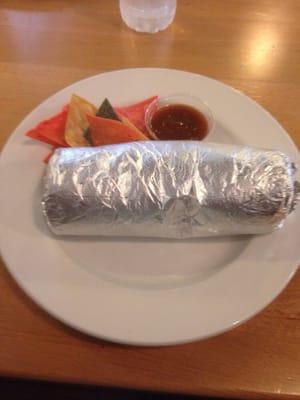 Chicken super burrito