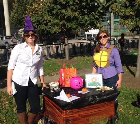 CCH volunteering at the annual RNRA family Halloween parade