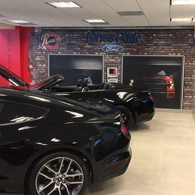 Visit our brand new ROUSH showroom! Hines Park Ford is a Certified ROUSH Dealer