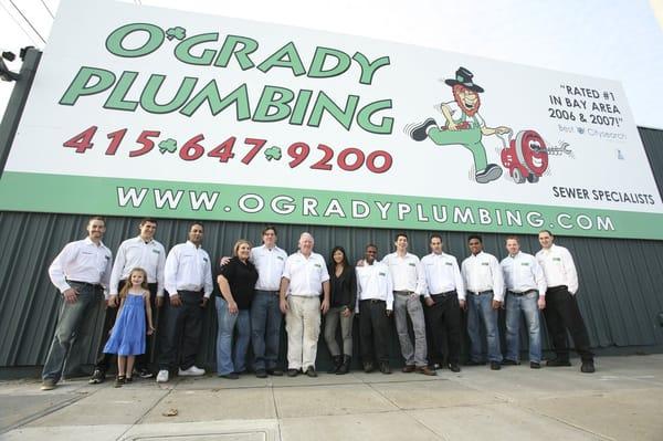 The O'Grady Plumbing Team in San Francisco