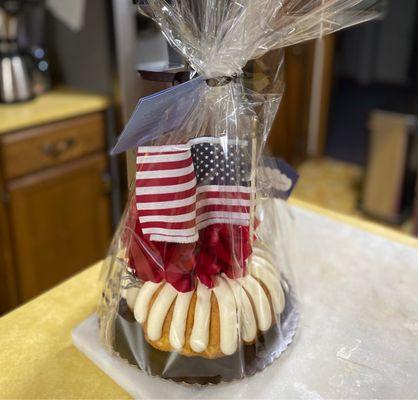 Patriotic cake