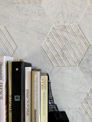 Bianco Carrara Hexagons