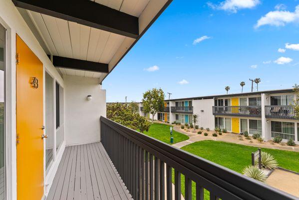 A stunning view from your private patio