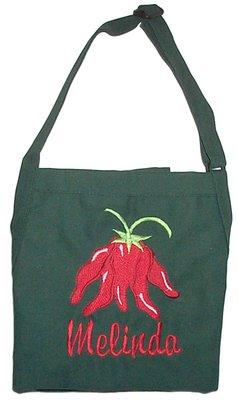 Custom Embroidered Chili Apron