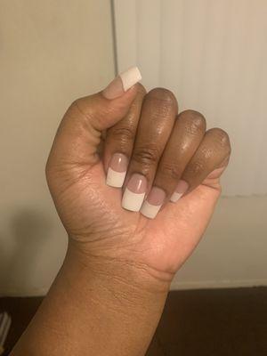 First time doing my nails.....