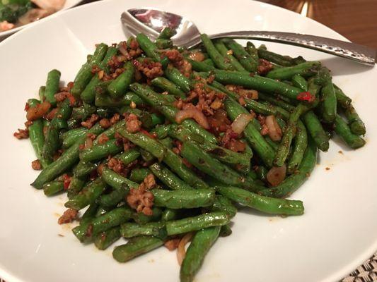 Green beans w/minced pork