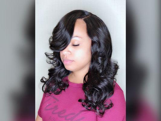 Lace closure sew in