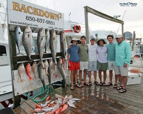 10 hr trip with some happy Alabama anglers