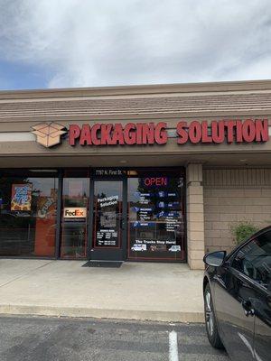 Packaging Solution storefront