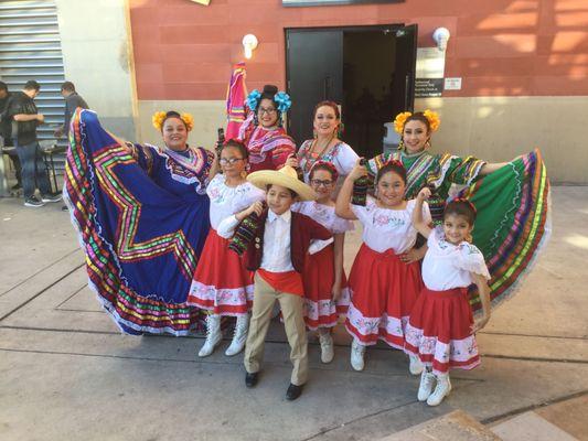 Dance performance from 2019 at the AT&T Center