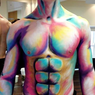 body painting - Andie Peirce