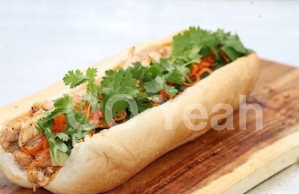 Vietnamese Chicken Sandwich (Banh Mi)