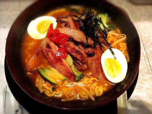 Spicy Ramen w/chicken