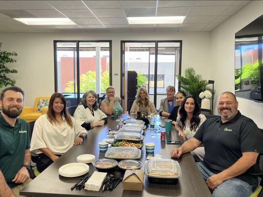 A special thank you to Rick G w/ Bemus Landscape for providing lunch to La Perla staff. We truly appreciate your support and generosity...