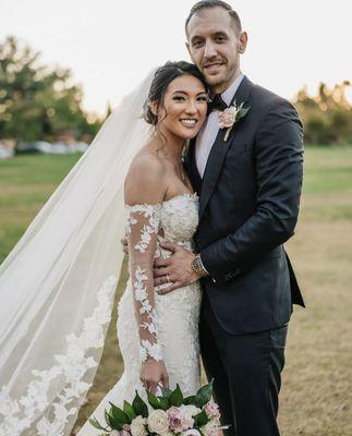 Brides Makeup and hair