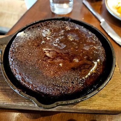 Brown butter cornbread with cane syrup