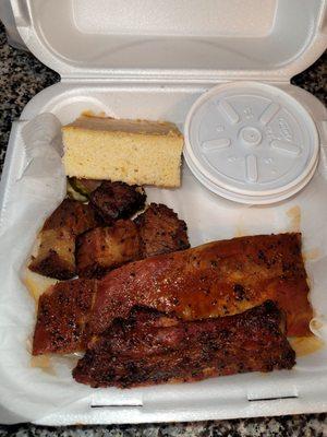 Burnt Ends an ribs from 2 different ribs, why not the same???