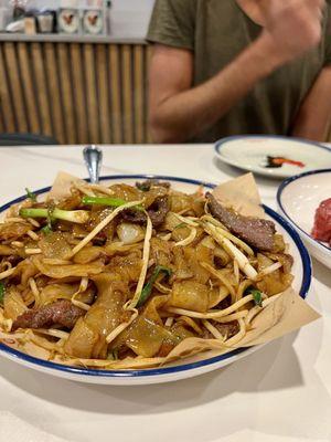 Beef noodles (non-steamed)