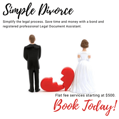 Simple Divorce starting at $500