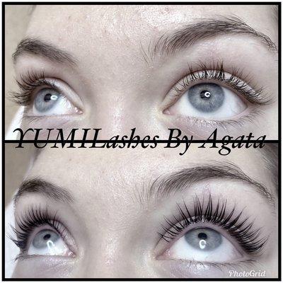 KERATIN LASH LIFT , TREATMENT ON YOUR OWN LASHES