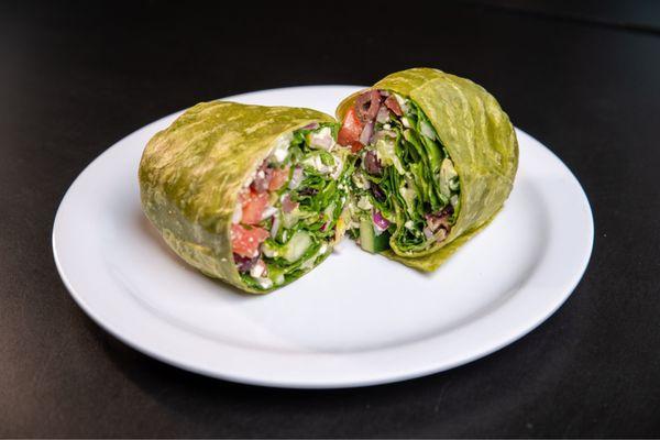 Greek Salad Wrap