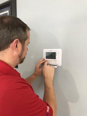 Call us for thermostat installs and maintenance !