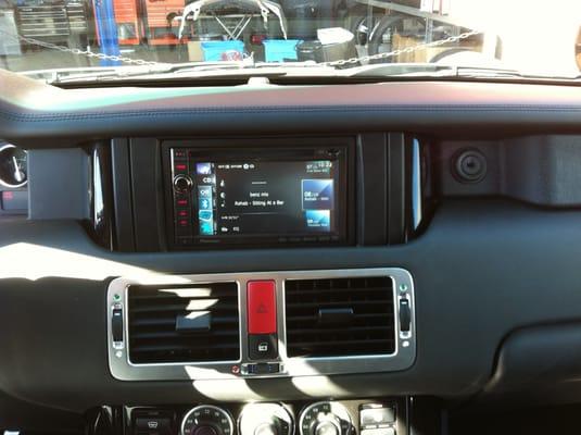 2006 Range Rover Double Din Radio Install