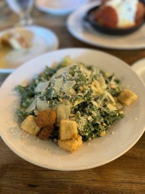 Kale Caesar salad