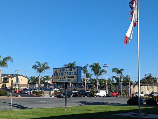 Chula Vista Adult School is a public school for adults ages 18+