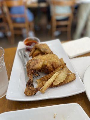 Half Fried Chicken