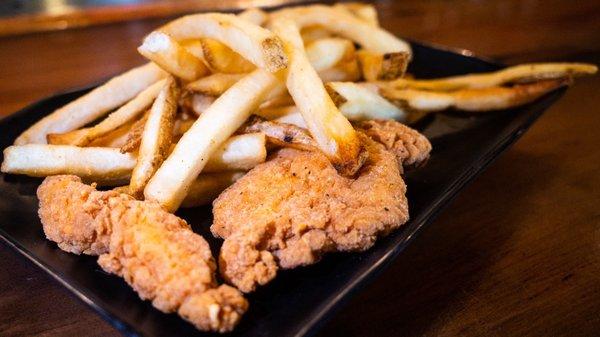 Kids size chicken tenders - $10. It's ok but not worth it.