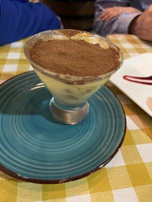 The famous Italian desert: Tiramisu