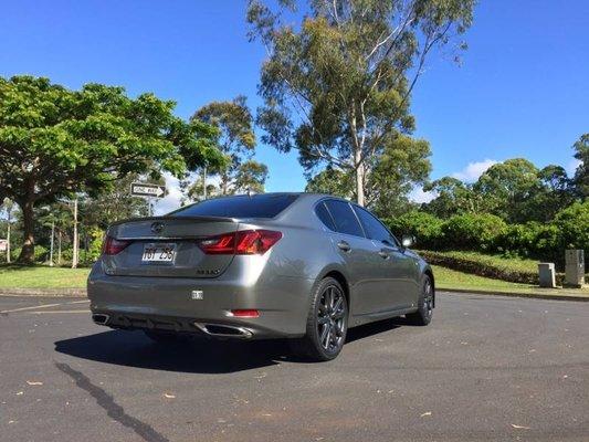 Gs350 F Sport Full exterior detail with one coat of wax