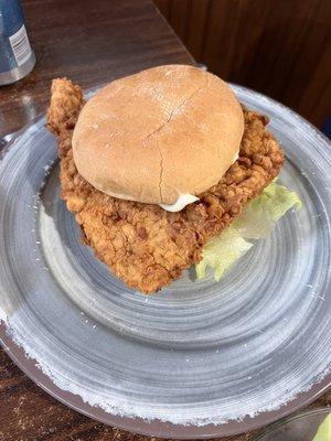 Pork Tenderloin Sandwich