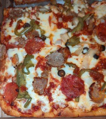 Special Sicilian pizza