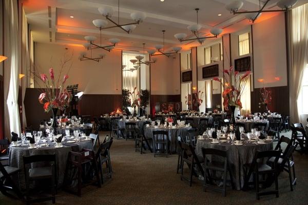 Knight Center Dining Room - Great for wedding receptions, holiday parties, and private meals.