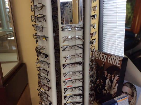 Glasses a Rack