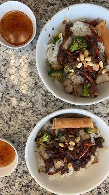 Stir fry beef & pork vermicelli