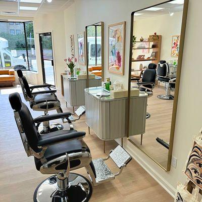 Inside our Arlington salon