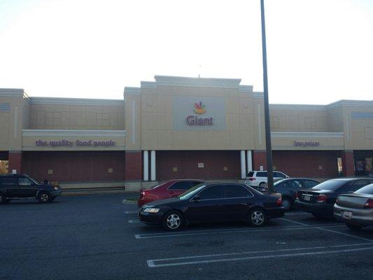 Giant Food on Reisterstown Rd. at the Reisterstown Plaza.