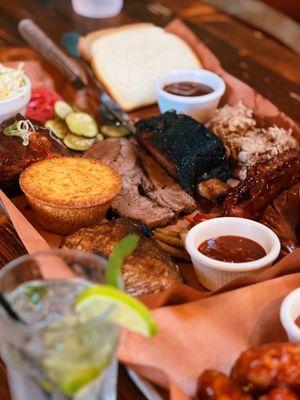 Texas BBQ Combo Tray